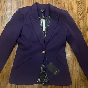 White House Black Market Women's Purple Blazer